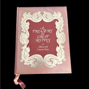 A Treasury of Great Recipes by Vincent & Mary Price Very Rare Collectable ✨